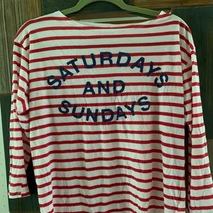 Sundry “Saturdays and Sundays” top size 1